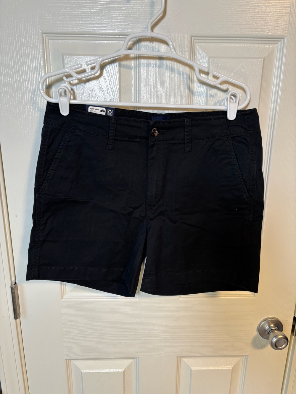 Lot of 2 Gap black and blue chino shorts in a size 10